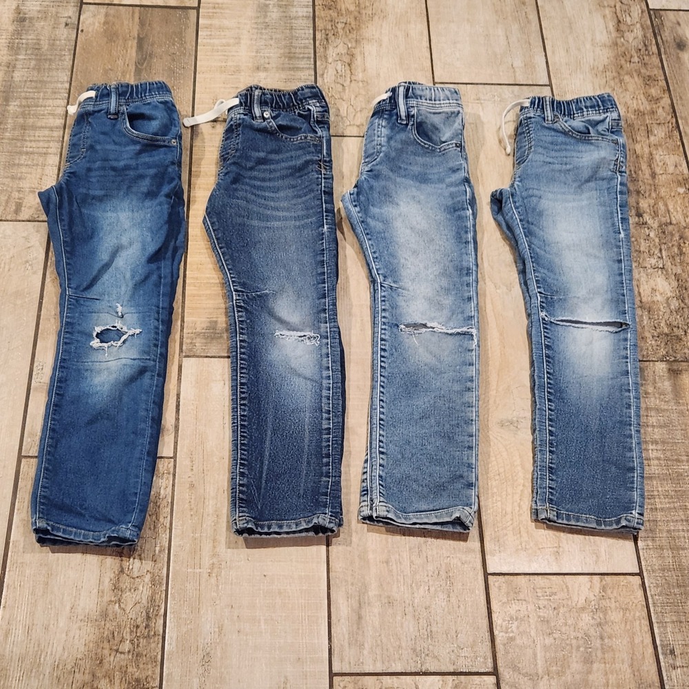 Gap Kids Boys Size M 8 Years Lot Of 4 Denim Jeans Pants